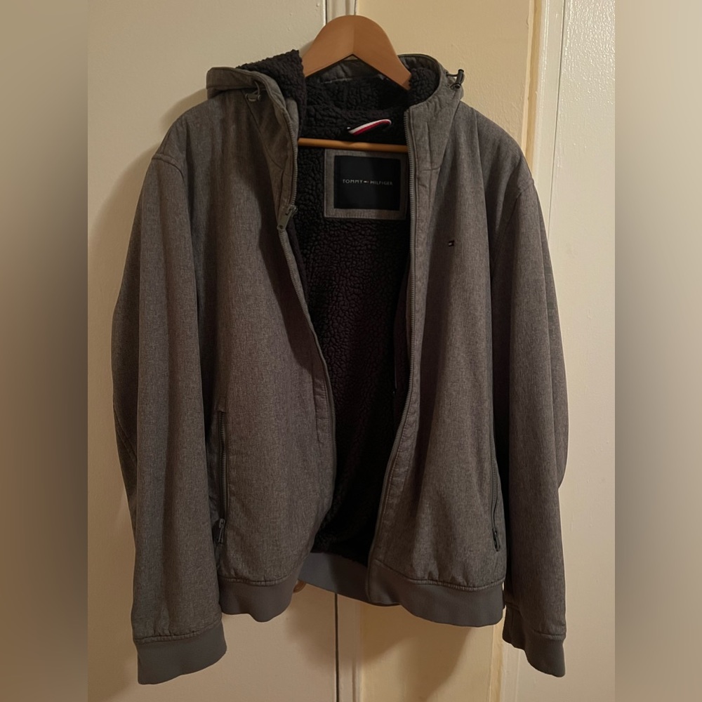 Tommy hilfiger fur jacket